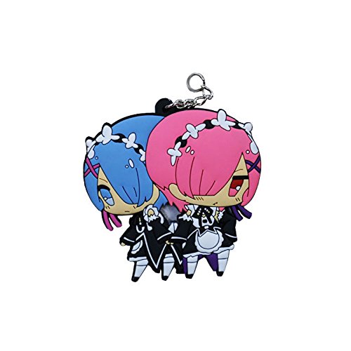 Re Zero Anime Ram Rem Double Sided Key Chain Buy Online In El Salvador At Elsalvador Desertcart Com Productid