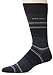 HUGO BOSS Men's Microstripe Sock, Black/Brown, One Size