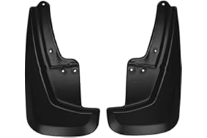 Husky Liners Custom Mud Guards | Fits 2011-2026 Dodge Durango, no R/T Models | Front Set, 2-pc Black - 58001