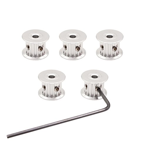 Winsinn aluminum 2gt gt2 h-type synchronous wheel 16 teeth bore 3…