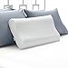 Sleep Innovations Cool Memory Foam Contour Pillow with Microfiber Cover, Made in The USA with a 5-Year Warranty - Queen Size