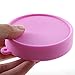 Collapsible Silicone Cup for Menstrual Cup Sterilizing, Reusable Food-Grade Silicone Cup for Camping Hiking Traveling