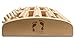Wooden Foot Massage Roller with Reflexology (Large) Plantar Fasciitis Relief Acupressure Tool Bonus eBook Premium Quality, Lightweight Easy Foot Comfort