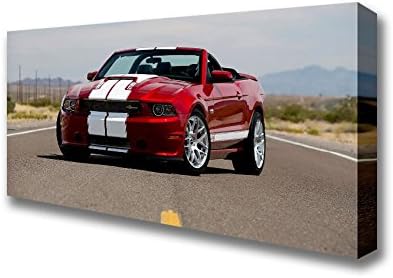 Leinwandbild Ford Mustang Shelby Gt350 Panorama Art Prints Extra Large 28 X 64 Inches Amazon De Kuche Haushalt