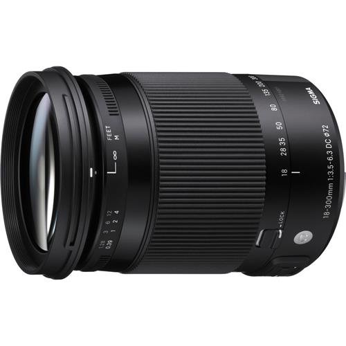 Sigma 18-300mm F3.5-6.3 Contemporary DC Macro OS HSM Lens For Nikon