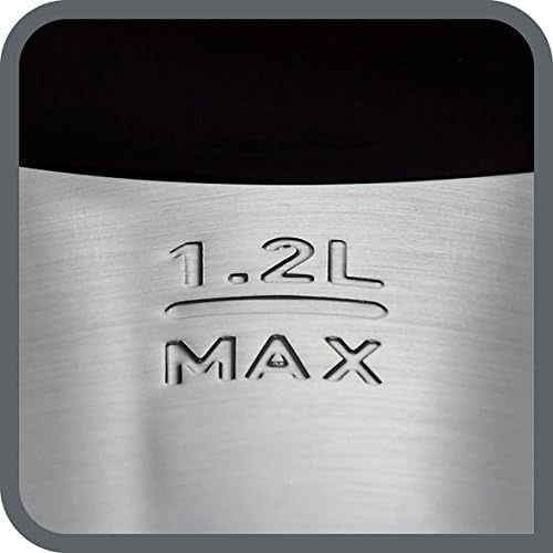 TEFAL Bouilloire INOX COMPACT 1.2L Bouilloire électrique Bouilloire sans fil Bouilloire inox KI431D10