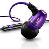 JLab JBuds J5M Metal Earbuds Style Headphones (Prism Purple / Black) (Discontinued by Manufacturer)