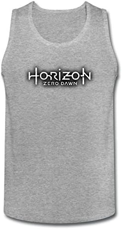 WaterMore Men's Horizon Zero Dawn O Neck DIY Tank Top T