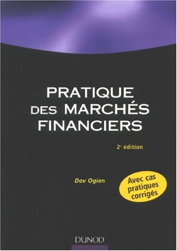 Pratique des marchés financiers