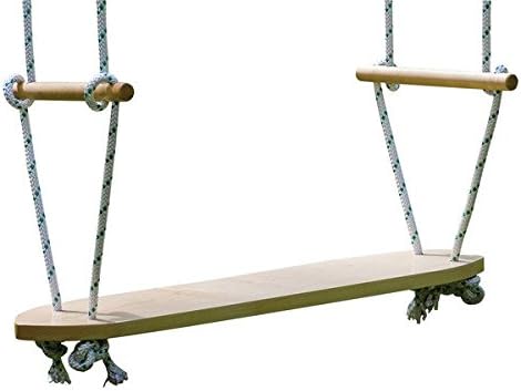 Air Surfer Swing Set (38-SURF).4 Adjustable Height Maple Handles. 80' UV and Mildew Resistant Red Alert Rope. Non-Toxic.Water and Weather Resistant with a Clear Coat Finish.
