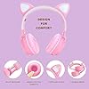 Usoun-Kids-Bluetooth-Headphones-Cat-Ear-LED-Light-Child-Wireless-Headphones-with-Microphone-FM-RadioTF-Card-Foldable-Bluetooth-Stereo-Over-Ear-kids-Headsets-for-Boys-Girls-Adults-pink Usoun Kids Bluetooth Headphones, Cat Ear LED Light Child Wireless Headphones with Microphone, FM Radio/TF Card, Foldable…