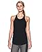 Under Armour Women's Microthread Tank, Black /Graphite, Small