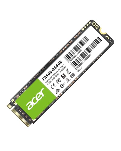 Acer 256GB FA100 M.2 PCI Express 3.0 3D NAND NVMe Interne Solid State Festplatte