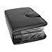 Simply Genius Black 14 Day Daily Pill Organizer, Travel Pill Case, Medicine Container, AM/PM, Day and Night, Weekly Pill Box Organizer