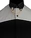 Knighthood Men's Gold Crown with Swarovski Collar Chain Collar Clip/Lapel Pin Golden
