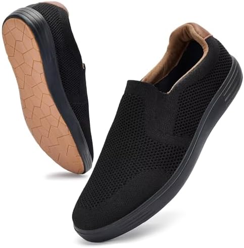 Amazon.com | Womens Loafers Slip On Shoes Quilted Leather  display picture 3