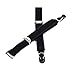 Nyteez Women's Set of 6 Corset Garter Clips/Suspender Clips (Black)