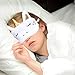 Onshine Unicorn Sleeping Mask 4Pack Soft Plush Blindfold Cute Unicorn Horn Sleep Mask Eye Mask for Girls Women Kids