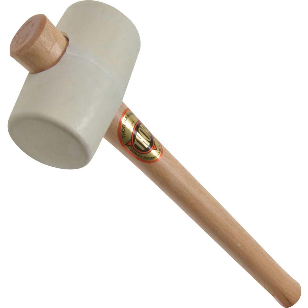Thor 952w White Rubber Mallet 2.1/8in