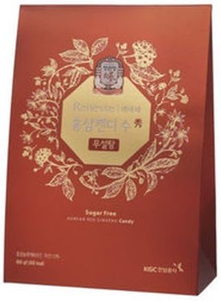 [Cheong Kwan Jang] 6 Year Korean Red Ginseng Extract "Sugar Free" Candy 秀 600g Renesse