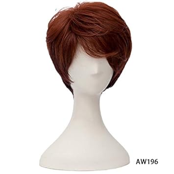 Amazon Com Synthetic Short Cut Curly Hairstyles Natural Wigs For