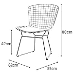 QQXX-Dining-Chair-Modern-Minimalist-Wrought-Iron-Coffee-Chair-Home-Decoration-PU-Seat-Kitchen-Office-Living-Room-Furniture-Color-White