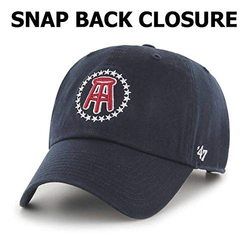 Barstool Sports Stool Stars '47 Brand Logo Hat, Snapback Closure Baseball Cap, Adjustable Strap, Navy - Thumbnail 2