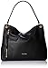 Calvin Klein Classic Pebble Slouchy Hobo, Black/Gold