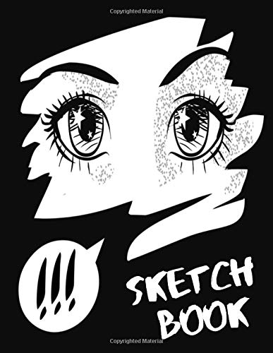 Amazon Com Anime Sketchbook Blank Paper For Drawing Doodling And Writing 1 Pages 8 5 X11 Cute Anime Sketchbook For Teen Girls And Boys Vol9 Anm Hada Books