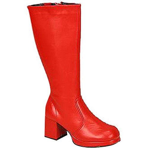 Adult Women's Deluxe Go-Go Costume Boots (Sz:5-11)