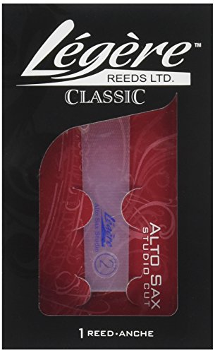 Legere ASS200 Eb Alto Saxophone Studio Cut No. 2 Reed