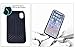 Hynice iPhone Xs/X Wallet Case, Leather Detachable Magnetic Flip 9 Card Slots Holder Wrist Strap Purse Removable Slim Protective Cover for Apple iPhone Xs/X 5.8 inch (Brown)