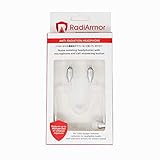 Anti-Radiation Air Tube Headphones by RadiArmor – Blocks EMF for radiation free comfort (White)