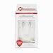 Anti-Radiation Air Tube Headphones by RadiArmor - Blocks EMF for radiation free comfort (White)