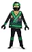 Disguise Lloyd Lego Ninjago Movie Deluxe Costume, Green, Small (4-6)