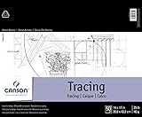 Canson Foundation Series Tracing Pad, 14" x 17", Fold-over Cover, 50 Sheets (100510962)