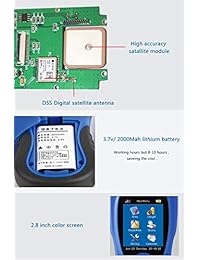 NOYAFA nf 198 GPS Prueba Dispositivos GPS Land Medidor puede mostrar medir Valor, cifra Track y Calcular automáticamente Precio Medición (Incluye Batería)