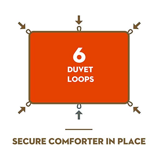 image for BALICHUN Duvet Cover Set Queen Size Premium with Zipper Closure Hotel 