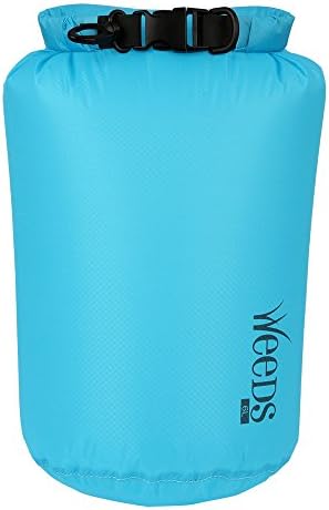 Weeds Waterproof Ultra Lightweight Dry Bag Dry Sack Roll-Top Closure Compression Sack for Swimming Fishing Boating Rafting Canoeing Kayaking Hiking and Camping