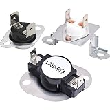 DC96-00887A & DC47-00018A & DC47-00016A Dryer Thermal Fuse and Thermostat Kit Replacement by Blue Stars - Exact Fit For Samsung & Kenmore Dryers
