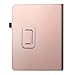 Fintie iPad 1 Folio Case - Slim Fit Vegan Leather Stand Cover with Stylus Holder for Apple iPad 1 1st Generation - Rose Gold