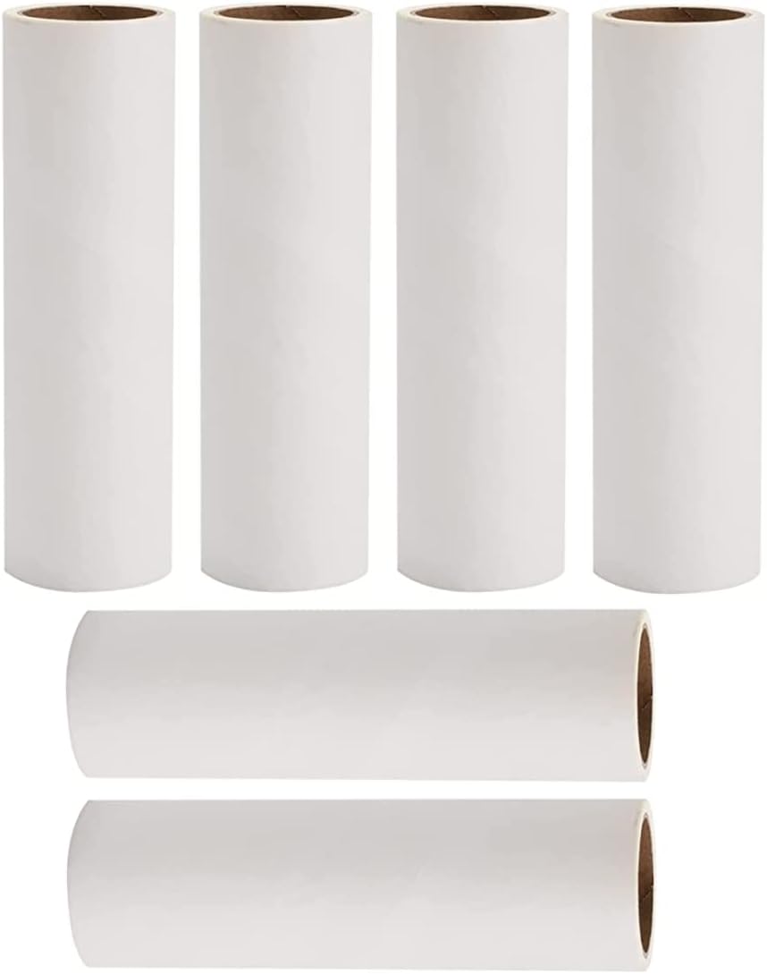 Tahbarshi Lint Roller Refills 6 Pack 16 cm Large Sheets 360 Count