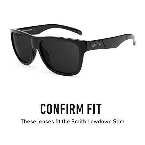 Revant Replacement Lenses for Smith Lowdown Slim Polarized Emerald Green MirrorShield