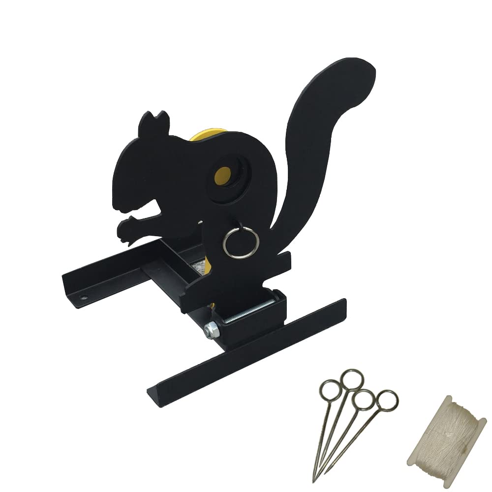 ้็จ Knock Down Field Resettable Target Air Rifle Target Hunting Target with 3 adjustable Bullseyesโ rings(Diameter 4cm,2.5cm,1.5cm)