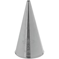 Ateco piping tip, Silver, Small