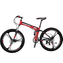 Kingttu Mountian Bike,26 Inch Folding Mountain