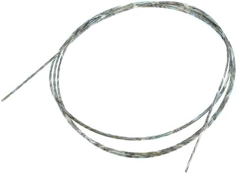 2pcs KG728 5 Feet Celluloid Guitar Binding Body Project Purfling Strip Abalone Pearl 1650 X 2 X 1.5mm