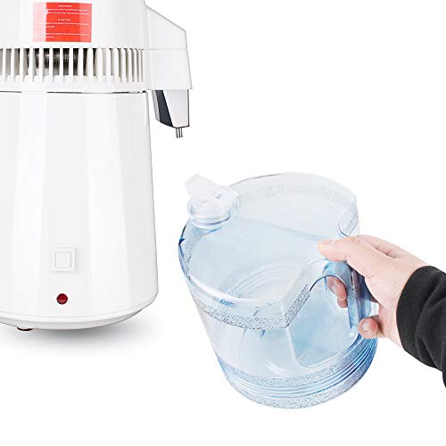 Lolicute Water Distillation Machine，(Shipping from USA) 4L Stainless