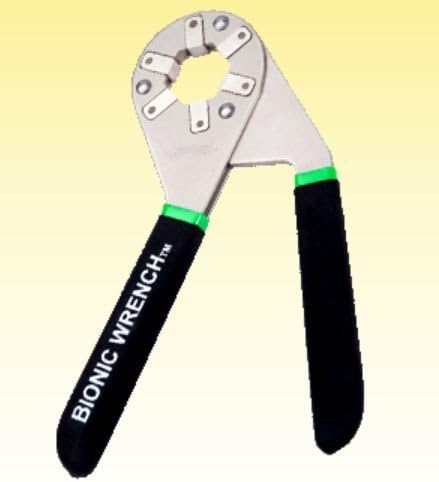 Loggerhead Tools BWN10-01B-01 10 in. Bionic Wrench Nickel Finish