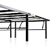 Hercules Folding Metal Bed Frame, 14 Inch Platform Mattress Foundation, King